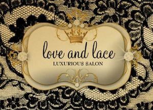 Lace de Luxe Ciao Bella Metallic Gold Appointment Business Cards 