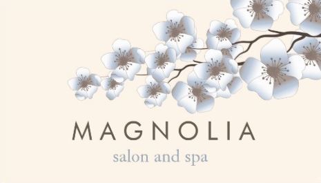Elegant White Blossom Chic Beauty Spa and Salon Template Business Cards
