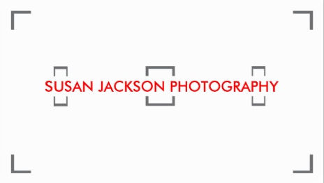 Modern White Camera Viewfinder Photography Red Text Business Cards