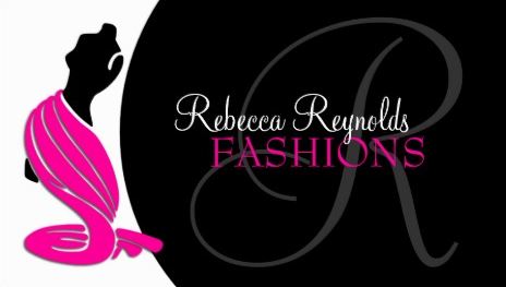 Elegant Hot Pink and Black Fashion Designer Business Cards 
