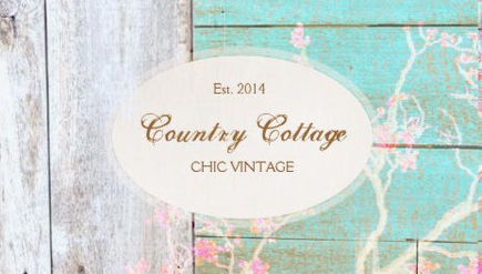 Rustic Floral Country Wood Chic Mint Vintage Boutique Business Cards