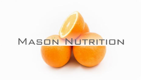 Fresh Cut Oranges Photograph Health and Nutrition Business Cards