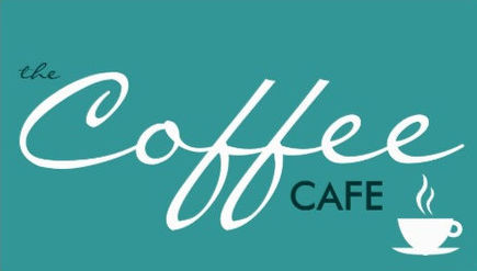 Simple Teal or Custom Color Coffee Cafe With Cup Business Cards